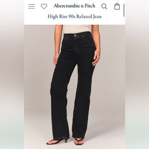 Abercrombie the 90s Relaxed High Rise